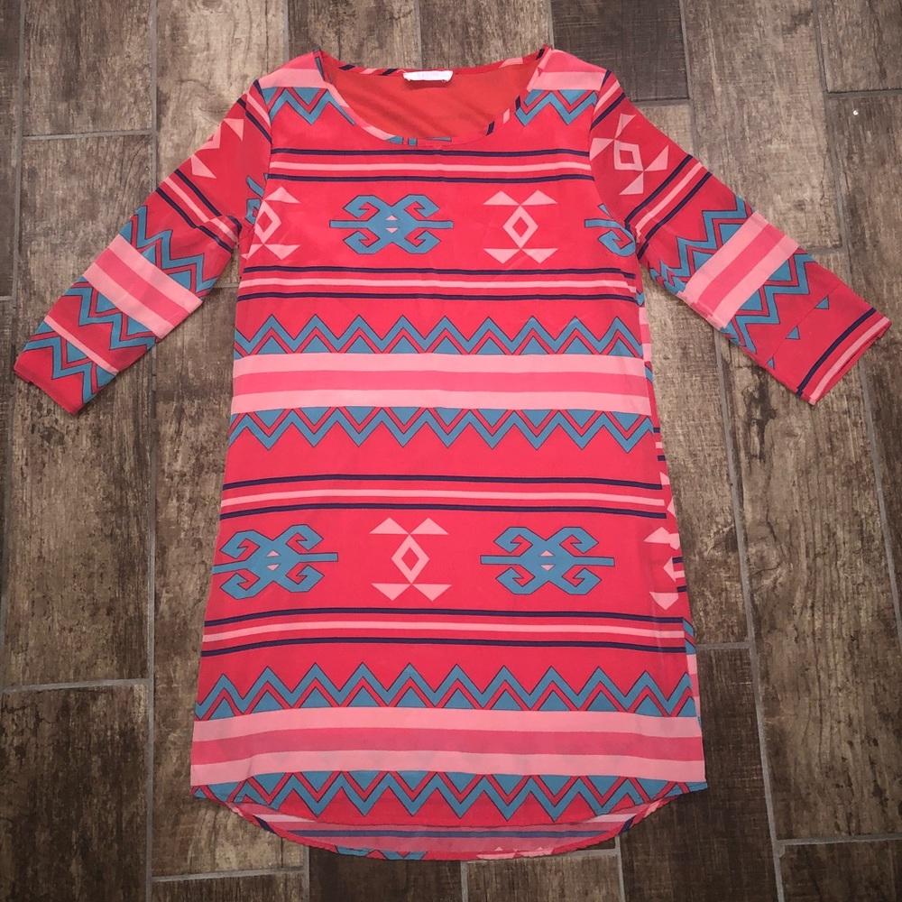3/4 Sleeve Dress